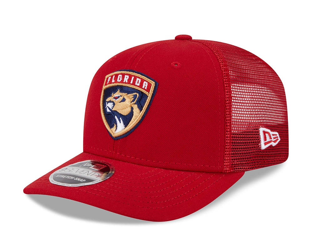 New Era Florida Panthers Red Edition 9Seventy Trucker Snapback Gorra