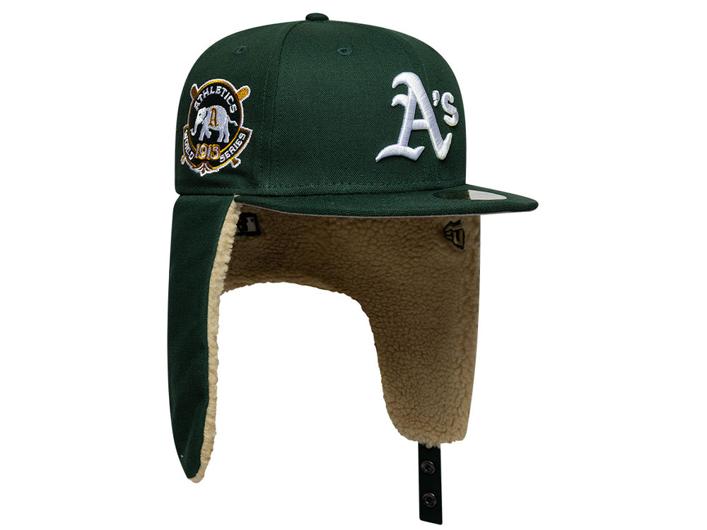 New Era Oakland Athletics World Series 1913 Dark Green Prime Dogear Edition 59Fifty Dogear Fitted Gorra