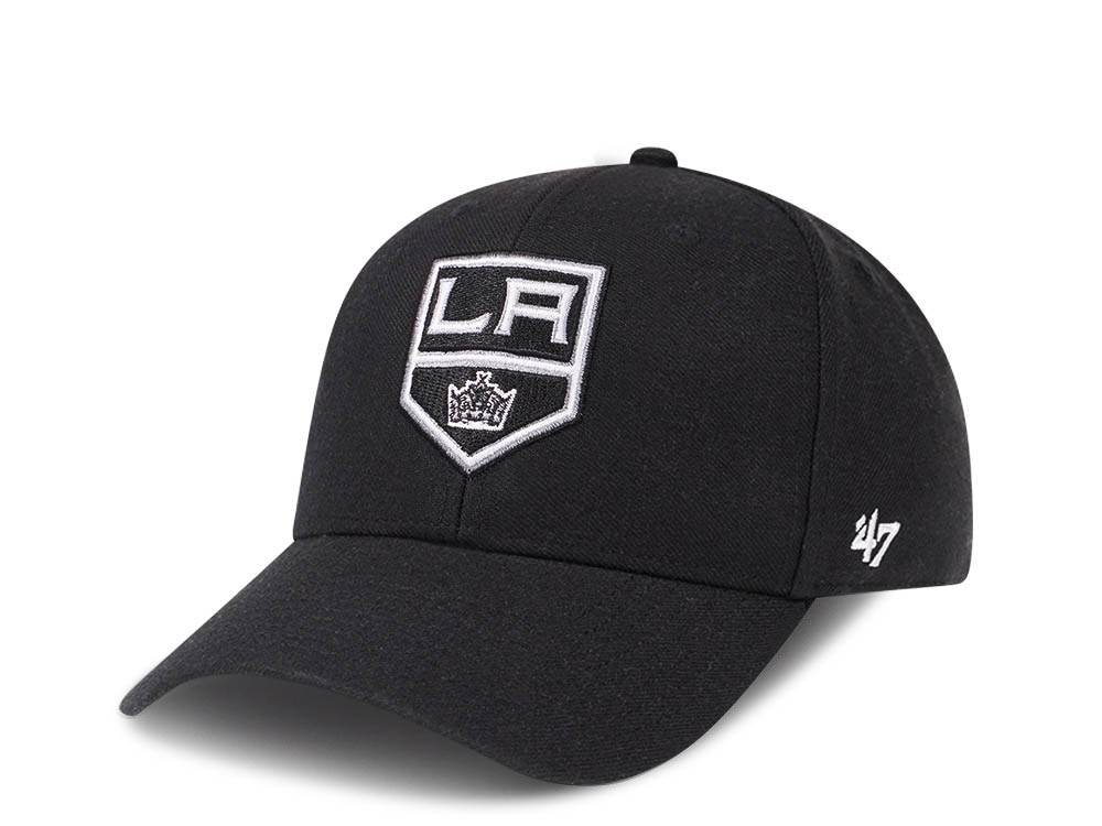 47Brand Los Angeles Kings Black Classic Strapback Gorra