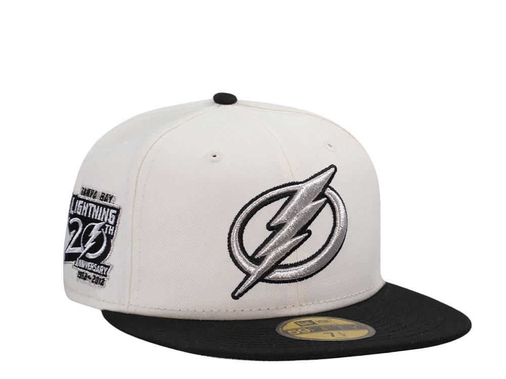 New Era Tampa Bay Lightning 20th Anniversary Chrome Two Tone Edition 59Fifty Fitted Gorra