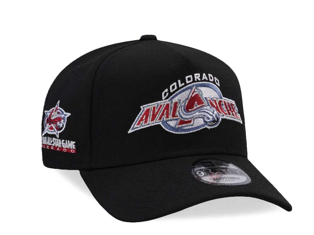 New Era Colorado Avalanche All Star Game 2001 Black Prime Edition 9Forty A Frame Snapback Gorra