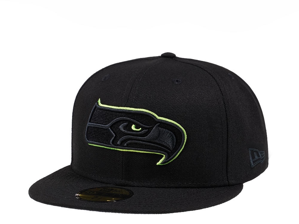 New Era Seattle Seahawks Green Action 59Fifty Fitted Gorra