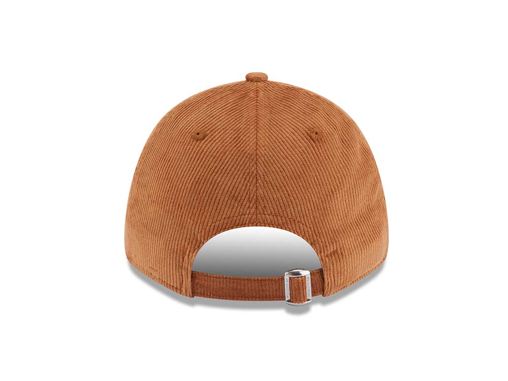 New Era New York Yankees Brown Cord 9Forty Strapback Gorra