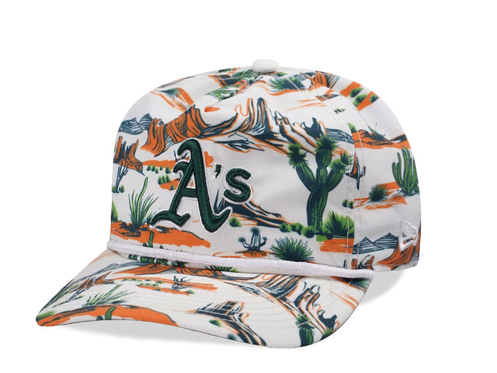 New Era Oakland Athletics Printed White Edition 19Twenty Snapback Gorra
