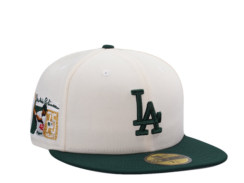 New Era Los Angeles Dodgers Jackie Robinson Chrome Two Tone Edition 59Fifty Fitted Gorra