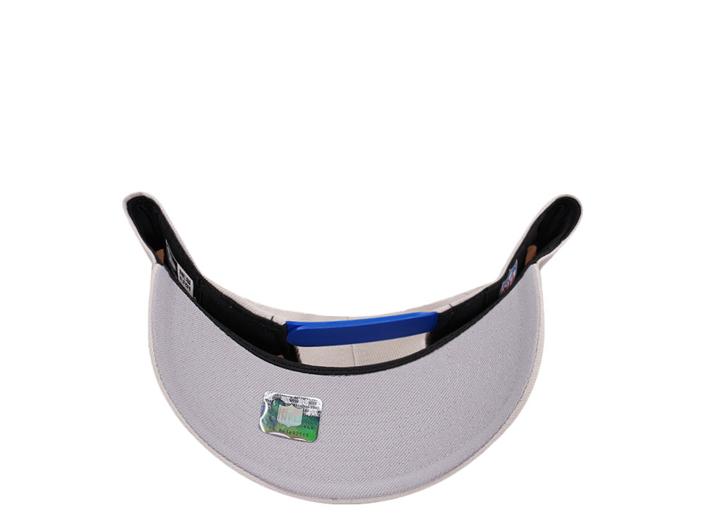 New Era Los Angeles Rams Script Stone White Edition 9Forty A Frame Snapback Gorra