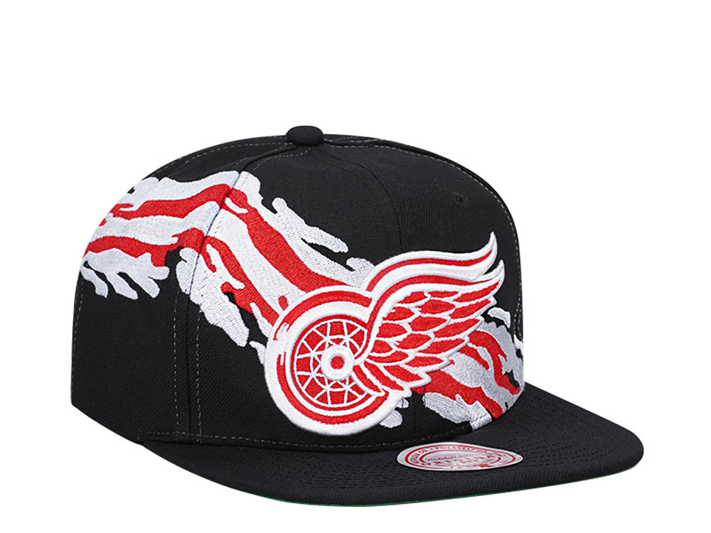 Mitchell & Ness Detroit Red Wings Vintage Paintbrush Snapback Gorra