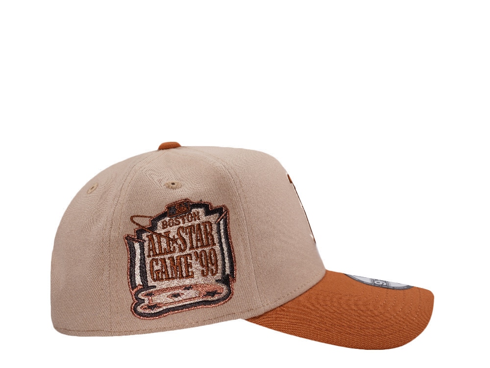 New Era Boston Red Sox All Star Game 1999 Pumpkin Spice Edition 9Forty A Frame Snapback Gorra