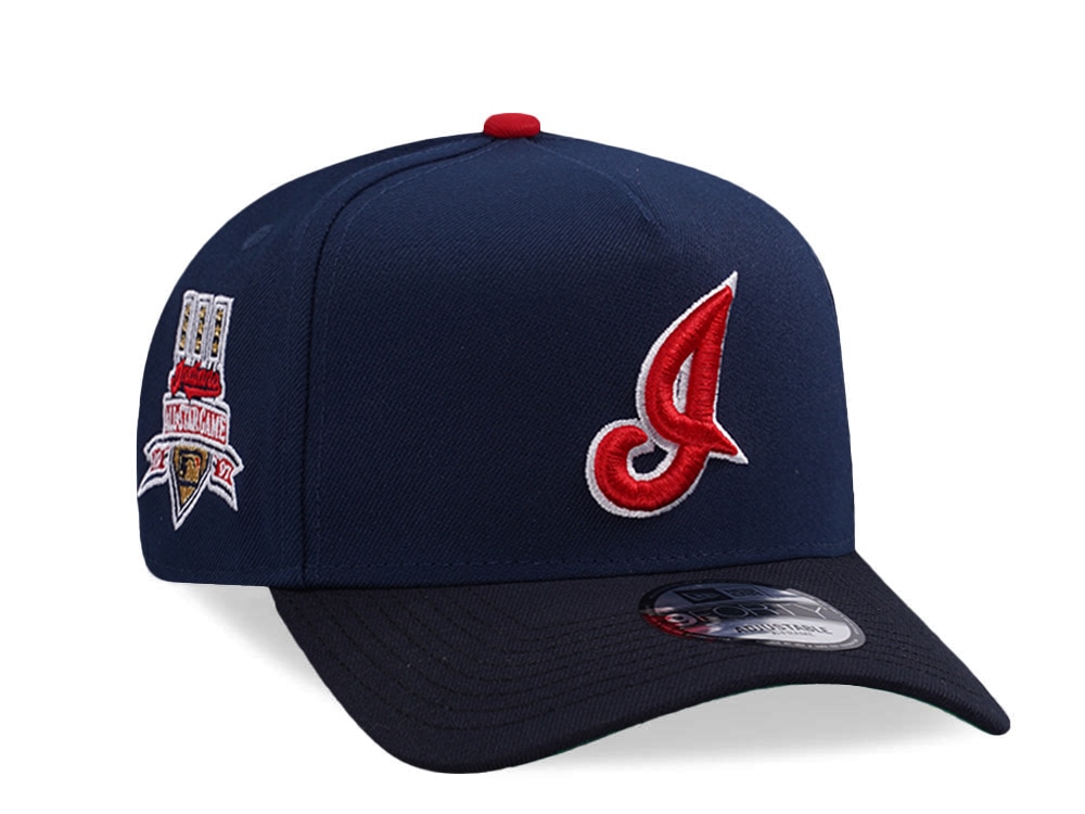 New Era Cleveland Indians All Star Game 1997 Navy Prime Edition 9Forty A Frame Snapback Gorra
