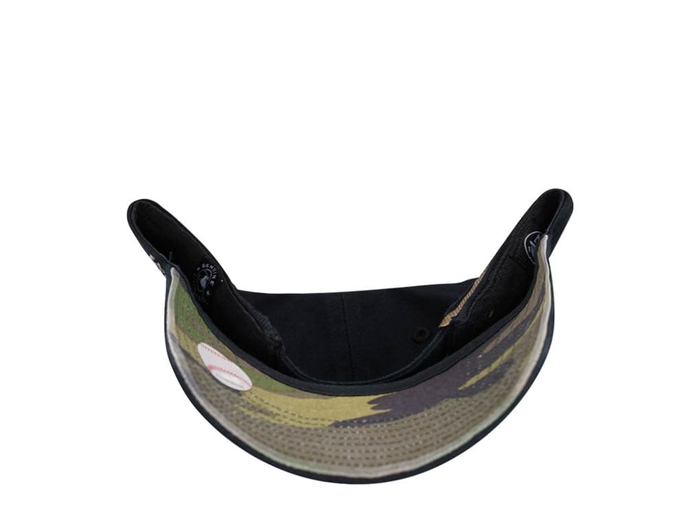 47Brand New York Yankees Black Ballpark Camo Clean Up Strapback Gorra