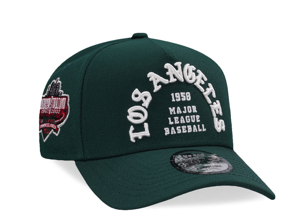 New Era Los Angeles Dodgers Stadium Anniversary Green Prime Edition 9Forty A Frame Snapback Gorra