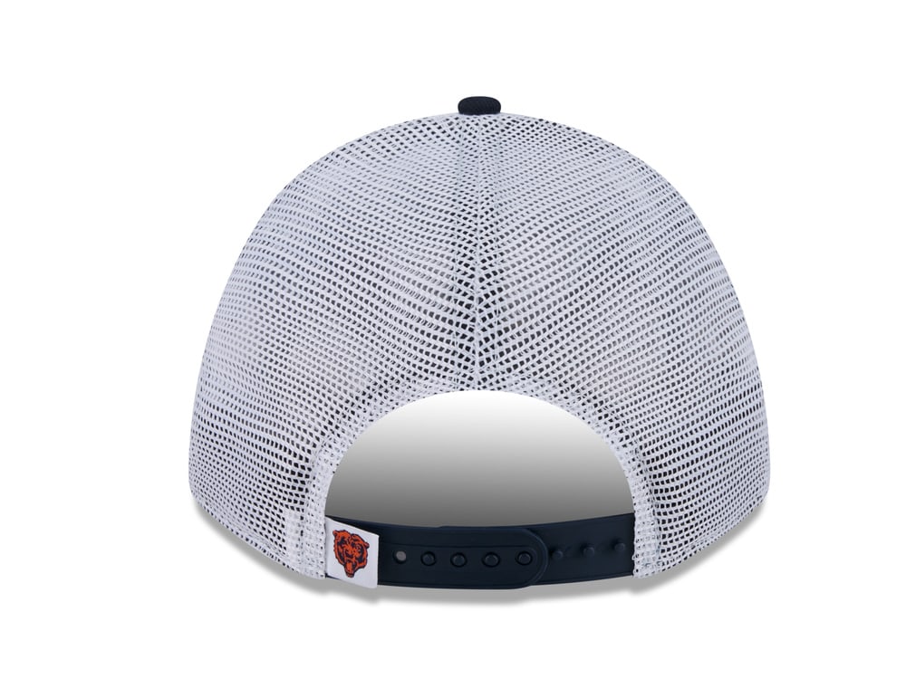 New Era Chicago Bears Official Team Color Edition 9Forty M Crown A Frame Trucker Snapback Gorra