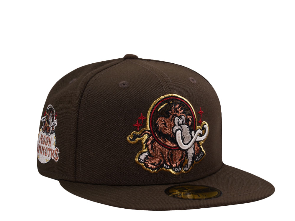 New Era Erie Moon Mammoths Walnut Prime Edition 59Fifty Fitted Gorra