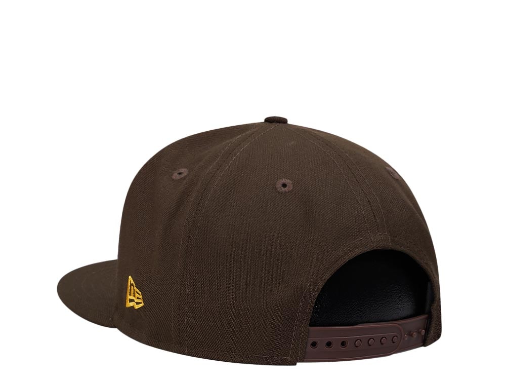 New Era San Diego Padres Walnut Classic Edition 9Fifty Snapback Gorra