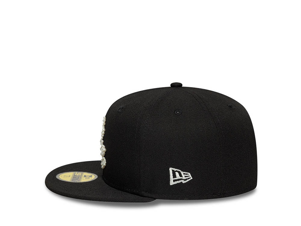New Era Chicago White Sox Faux Pearl Black Prime Edition 59Fifty Fitted Gorra