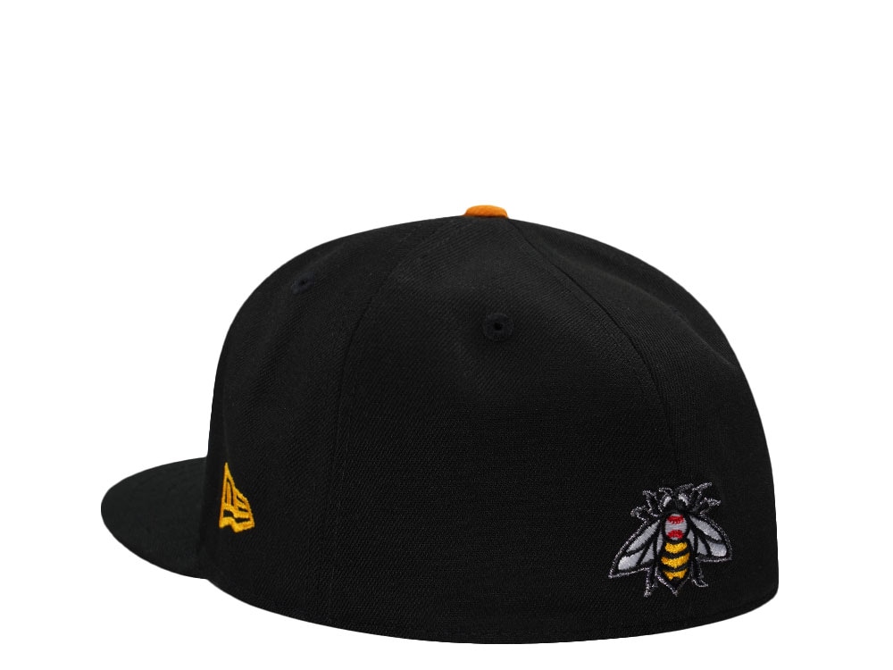 New Era Salt Lake Bees Black Prime Edition 59Fifty Fitted Gorra