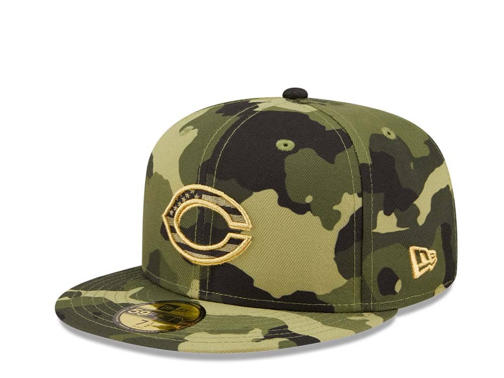 New Era Cincinnati Reds Armed Forces Day 2022 59Fifty Fitted Gorra