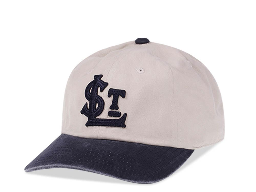 American Needle St. Louis Terriers Gray Vintage Casual Strapback Gorra