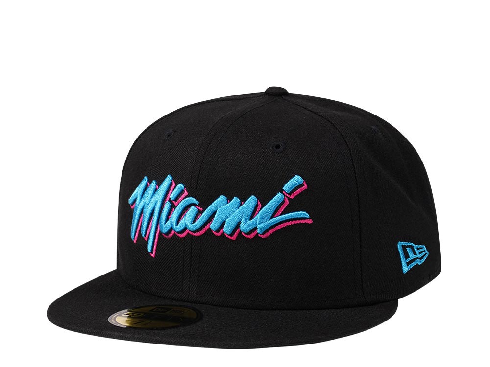 New Era Miami Heat Vice Prime Edition 59Fifty Fitted Gorra