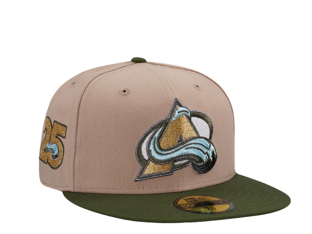 New Era Colorado Avalanche 25th Anniversary Outdoor Frost Prime Edition 59Fifty Fitted Gorra