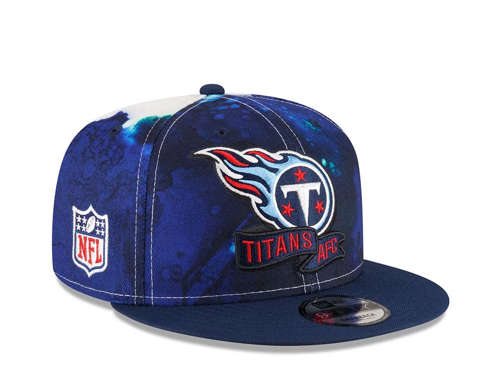New Era Tennessee Titans Ink NFL Sideline 2022 9Fifty Snapback Gorra