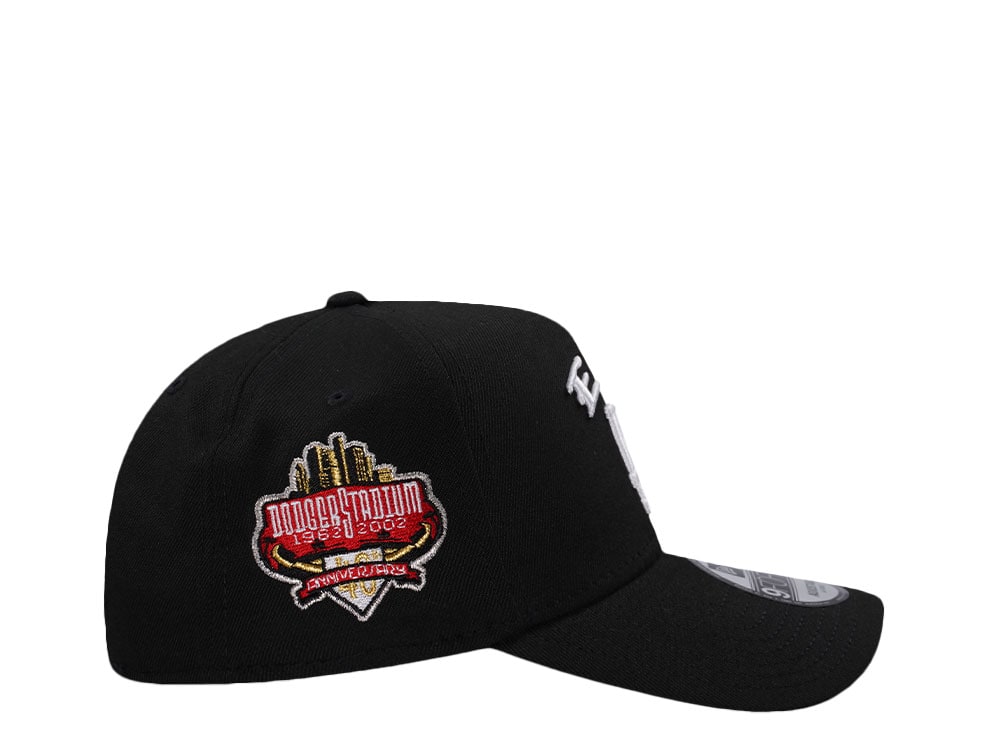 New Era Los Angeles Dodgers 40th Anniversary Black Prime Edition 9Forty A Frame Snapback Gorra