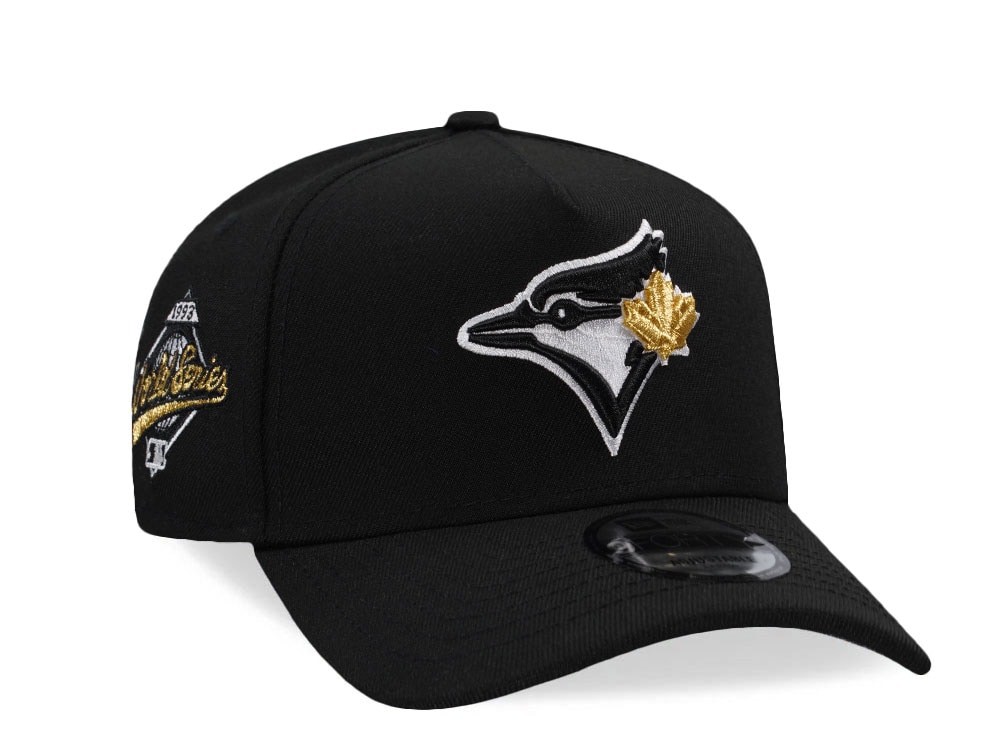 New Era Toronto Blue Jays World Series 1993 Black Prime Edition 9Forty A Frame Snapback Gorra