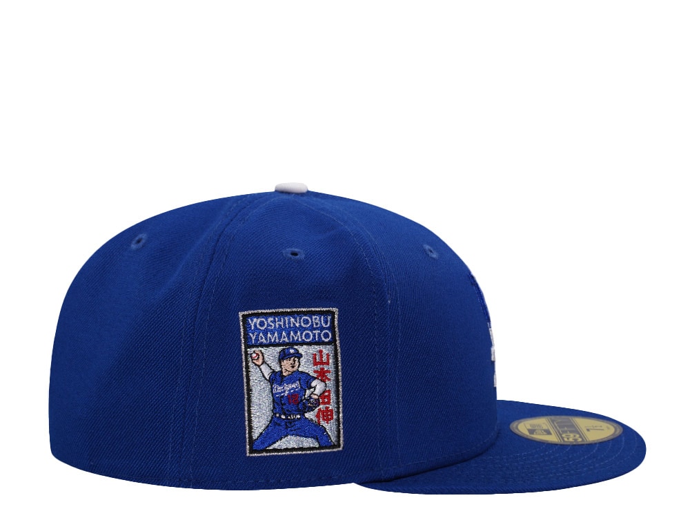 New Era Los Angeles Dodgers Yamamoto Royal Blue Prime Edition 59Fifty Fitted Gorra