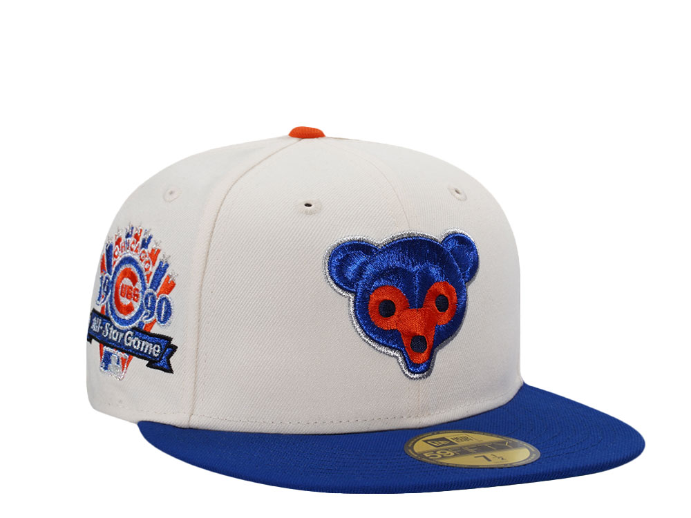 New Era Chicago Cubs All Star Game 1990 Chrome Two Tone Edition 59Fifty Fitted Gorra
