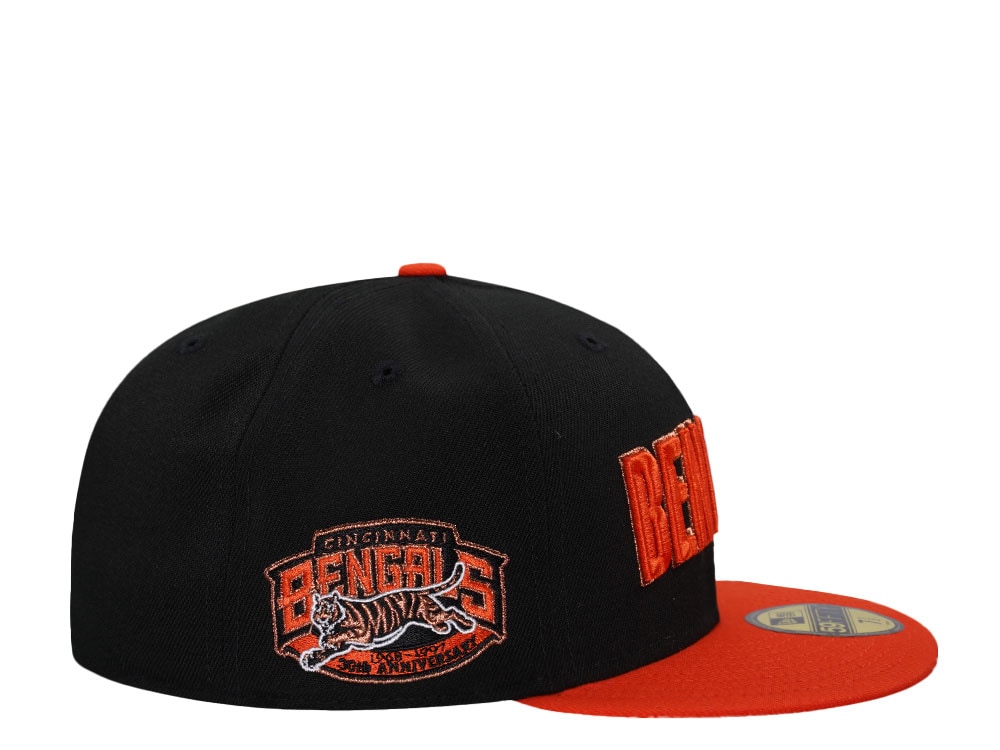 New Era Cincinnati Bengals 30th Anniversary Prime Two Tone Edition 59Fifty Fitted Gorra