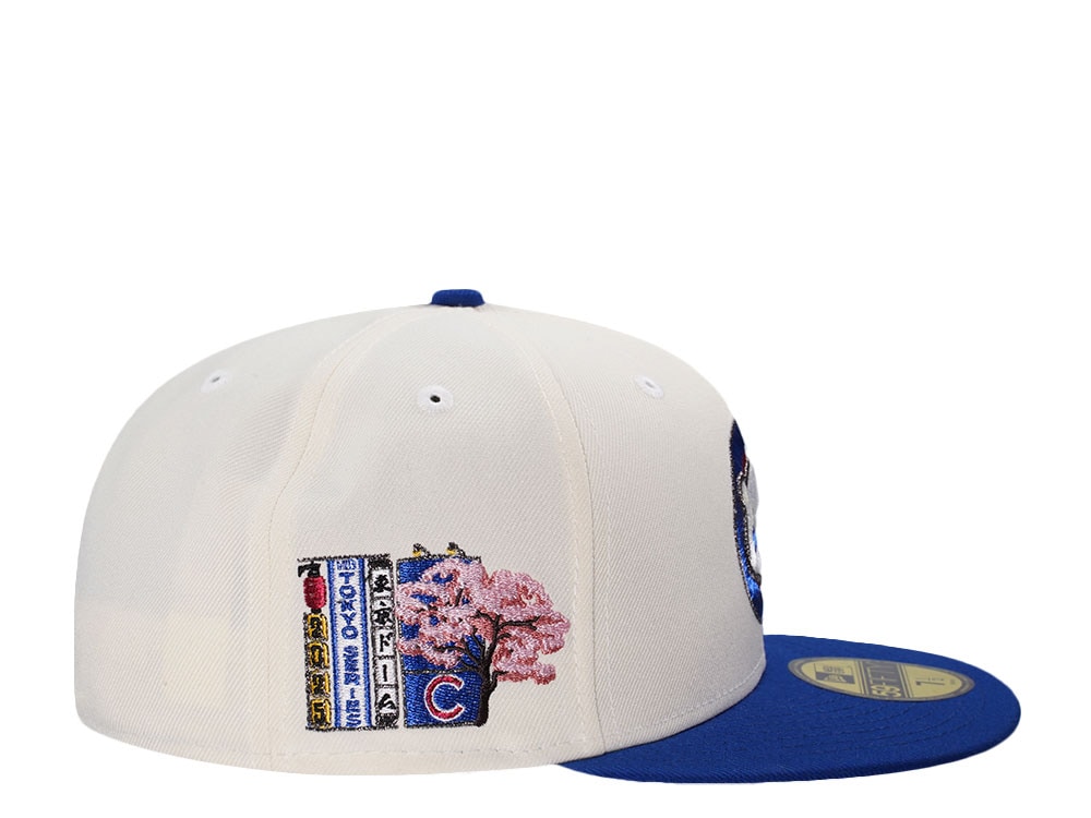 New Era Chicago Cubs Tokio Series 2025 Chrome Two Tone Edition 59Fifty Fitted Gorra