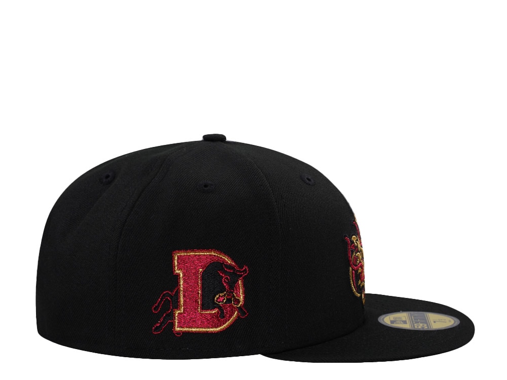 New Era Durham Bulls Black Prime Edition 59Fifty Fitted Gorra