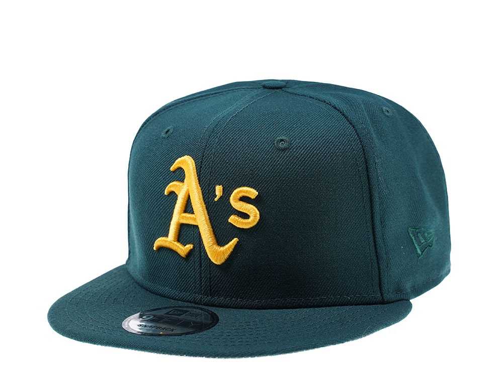 New Era Oakland Athletics Dark Green Edition 9Fifty Snapback Gorra