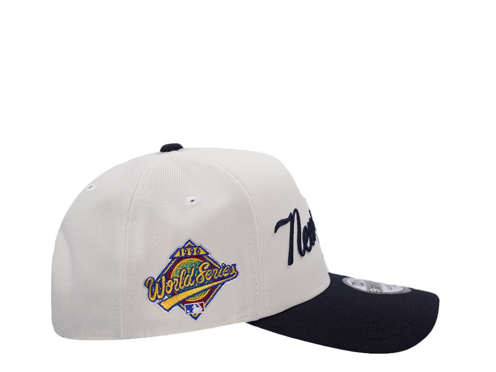 New Era New York Yankees World Series 1996 Chrome Two Tone Edition 9Forty A Frame Snapback Gorra
