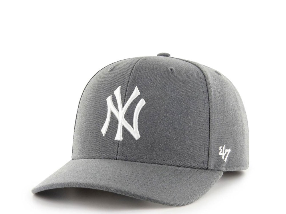 47Brand New York Yankees Cold Zone Classic DP Gray Snapback Gorra