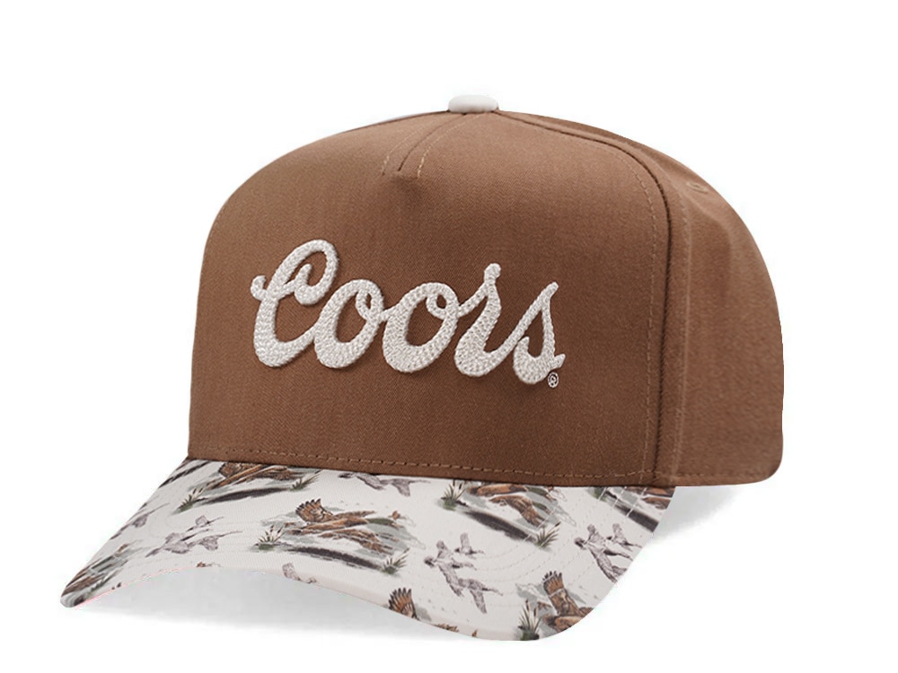 American Needle Coors Buckhorn Brown Two Tone Edition Snapback Gorra
