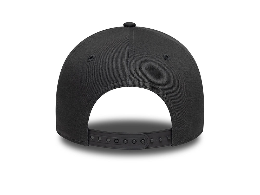 New Era Las Vegas Raiders Metallic Dark Gray Edition 9Forty A Frame Snapback Gorra