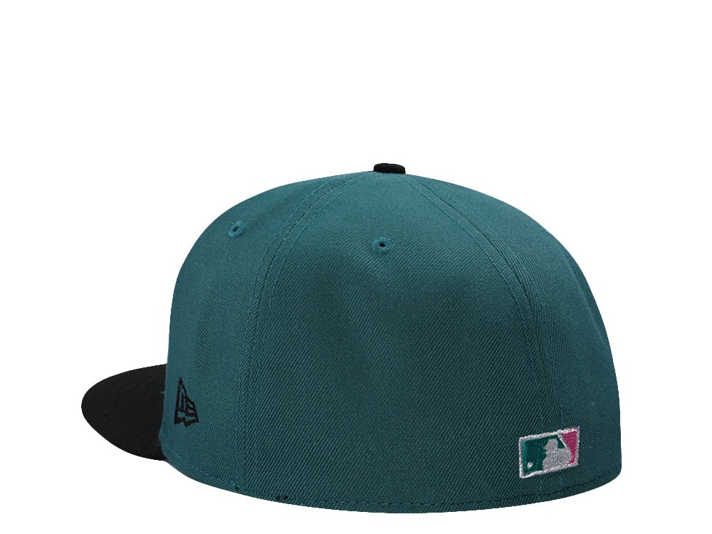 New Era Los Angeles Dodgers 40th Anniversary Rose Pine Two Tone Edition 59Fifty Fitted Gorra