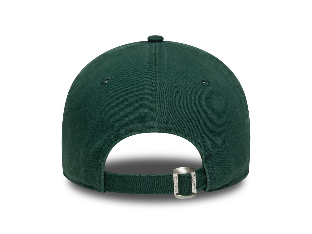 New Era Oakland Athletics Mini Logo Washed Dark Green 9Twenty Strapback Gorra