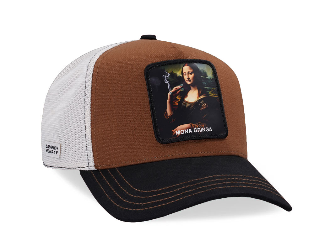 Capslab Art Mona Chica Trucker Snapback Gorra