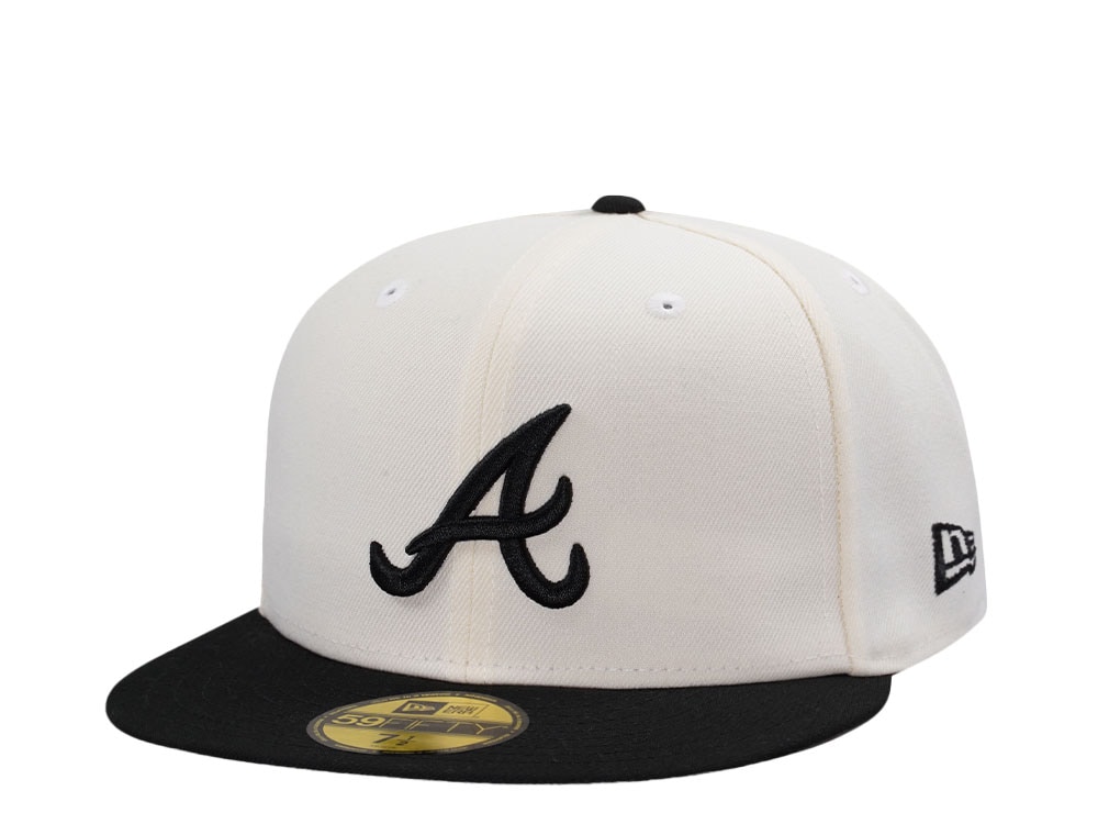 New Era Atlanta Braves Chrome Classic Two Tone Edition 59Fifty Fitted Gorra