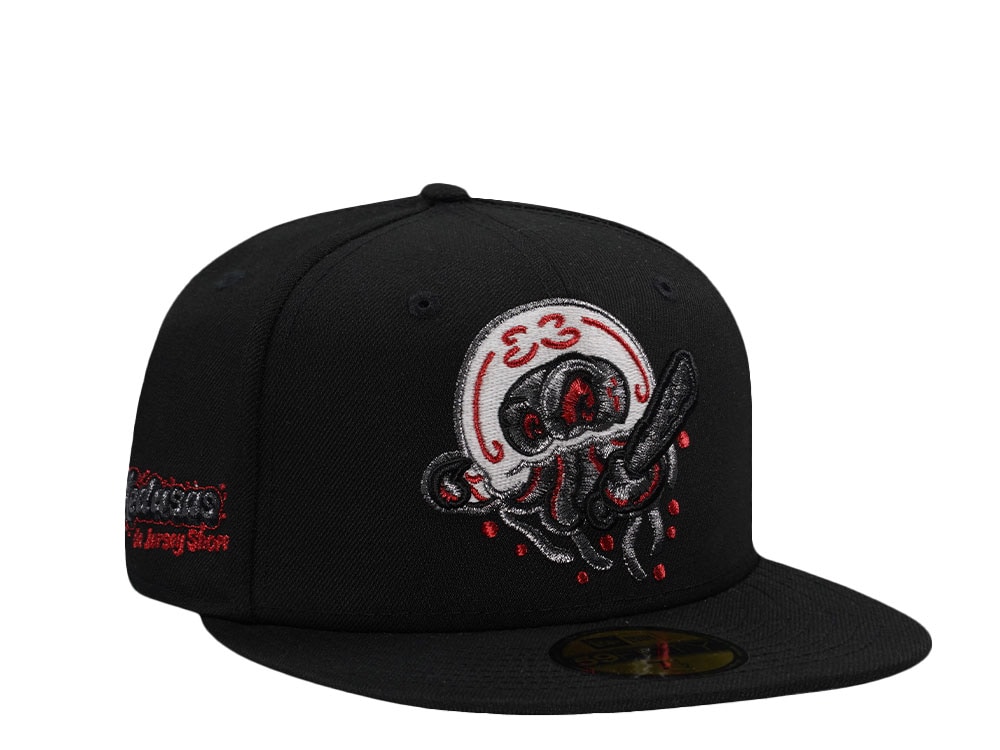 New Era Medusas de Jersey Shore Red Detail Prime Horror Edition 59Fifty Fitted Gorra