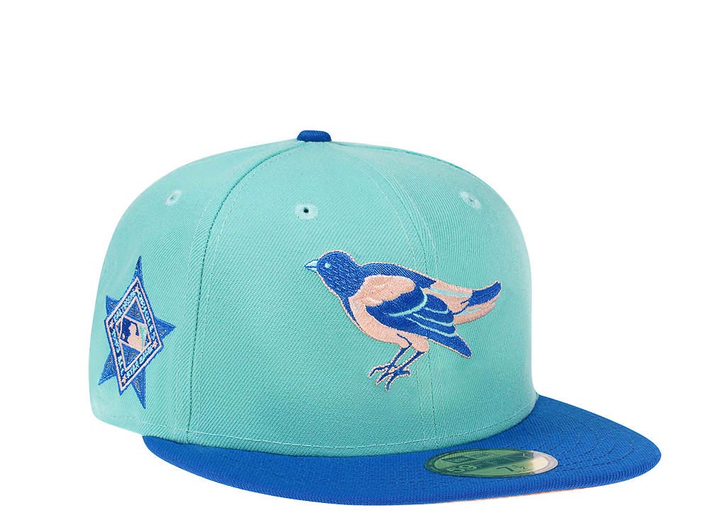 New Era Baltimore Orioles All Star Game 1993 Mint Two Tone PrimeEdition 59Fifty Fitted Gorra