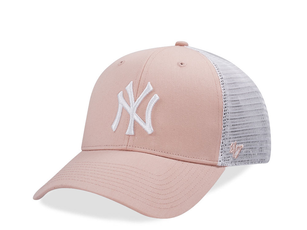 47Brand New York Yankees Dusty Mauve MVP Trucker Snapback Gorra