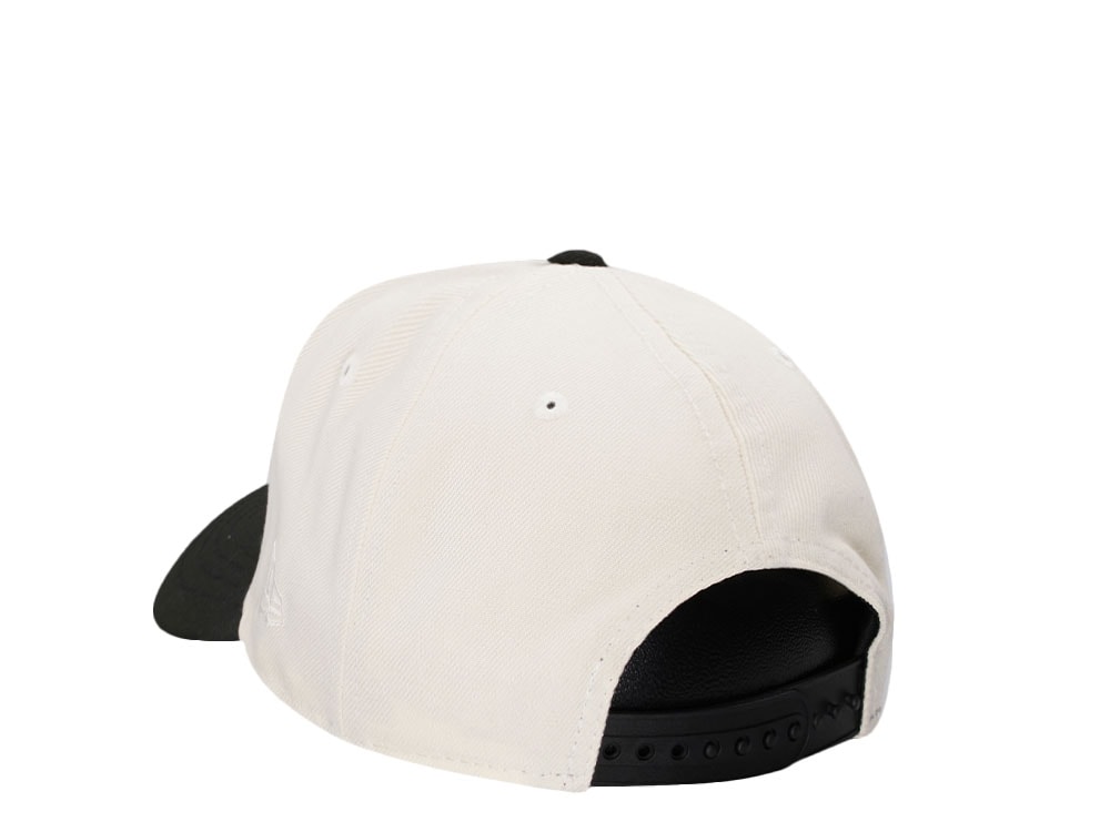 New Era Las Vegas Raiders 50th Anniversary Chrome Two Tone 9Fifty A Frame Snapback Gorra