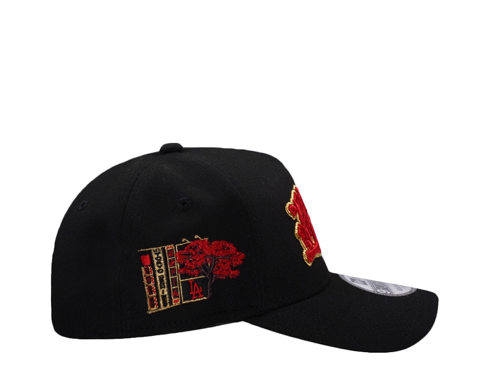 New Era Los Angeles Dodgers Tokyo Series Kanji Black Prime Edition 9Forty A Frame Snapback Gorra