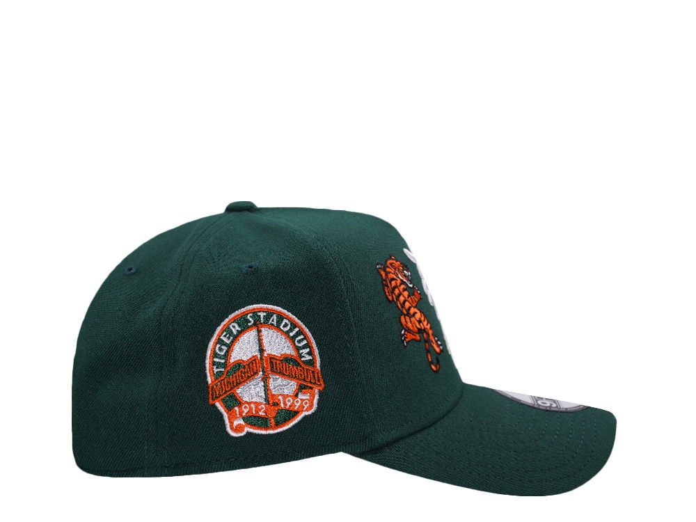 New Era Detroit Tigers Stadium Series Tiger Dark Green Prime Edition 9Forty A Frame Snapback Gorra