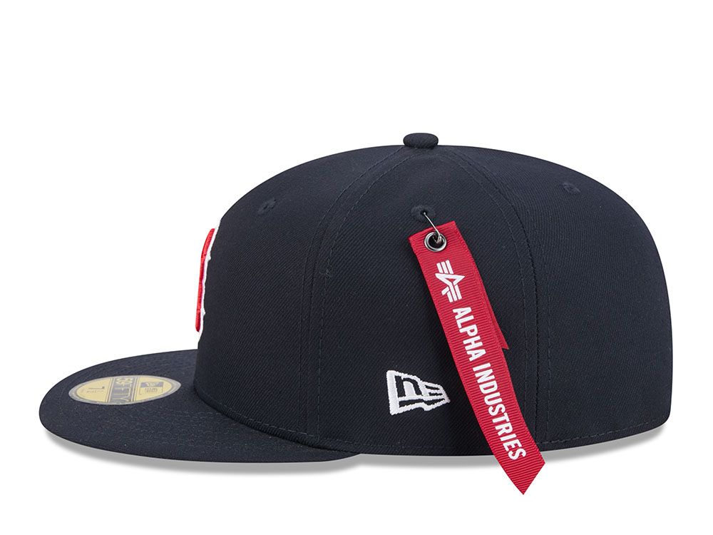 New Era Alpha Industries Boston Red Sox Navy Prime Edition 59Fifty Fitted Gorra