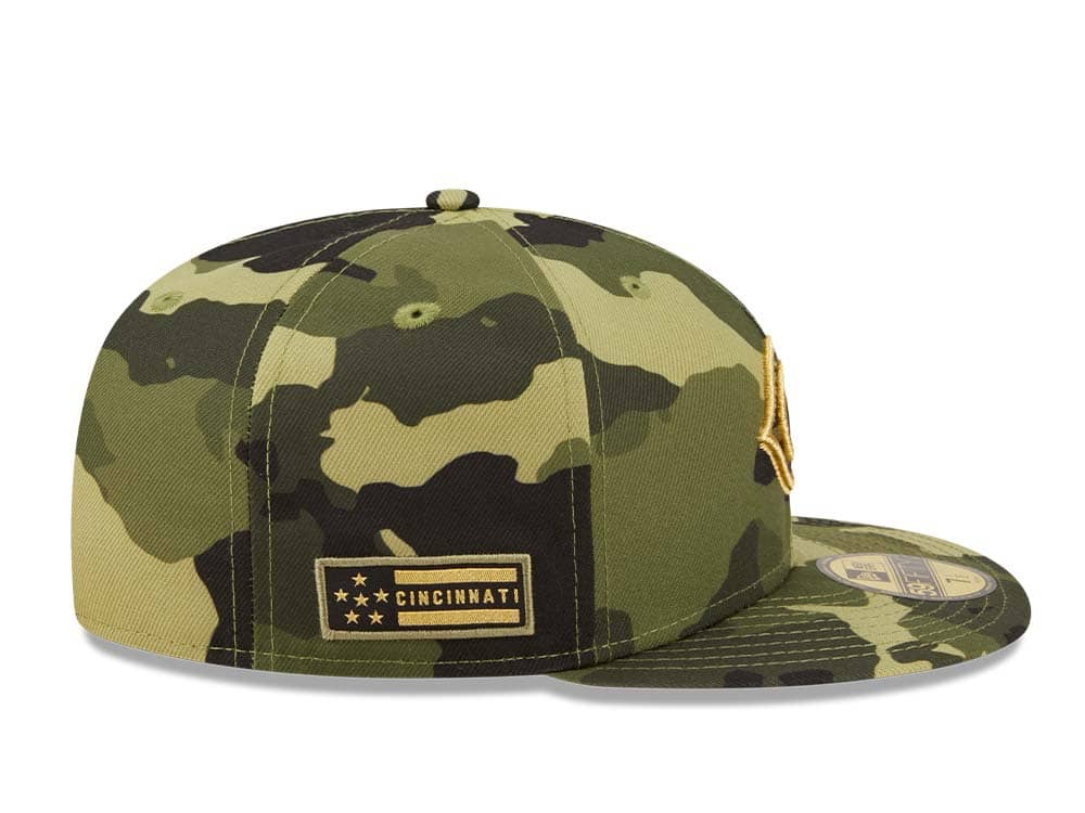 New Era Cincinnati Reds Armed Forces Day 2022 59Fifty Fitted Gorra