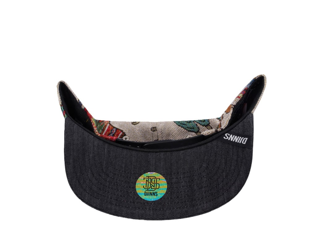 Djinns Lama Linen 6 Panel Snapback Gorra